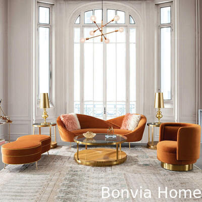 ดีไซน์โมเดิร์น 3 ที่นั่ง โซฟาพักผ่อน ห้องนั่งเล่น โซฟาชุดส่วนของบ้าน เฟอร์นิเจอร์ห้องพักหรูหรา โซฟาผ้าห่ม