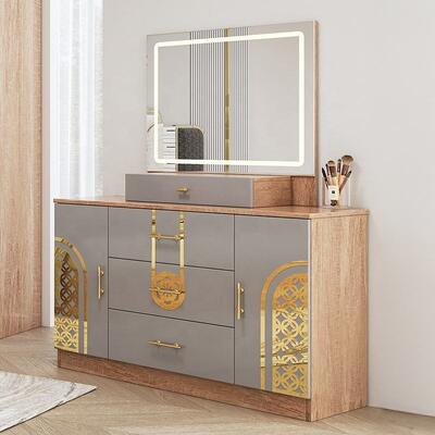 Chambre a Coucher ตุรกีชุดห้องนอนขนาดคิงไซส์ห้องนอนคู่กรอบไม้ราคาถูกหรูหราโมเดิร์นห้องนอนเฟอร์นิเจอร์ชุด