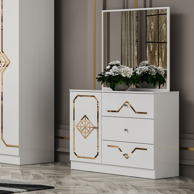 โฟชาน Wholesale ราคาถูก หรูหรา Double King Size Bedroom Set บ้านสมัยใหม่ ครบครัน