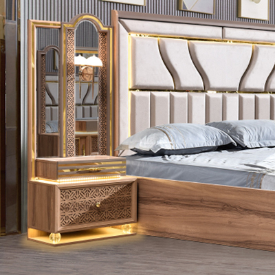 สไตล์ไทยหรู รากไม้ ขนาดกษัตริย์ เตียงเตียง Led Headboard โมเดิร์น คลาสสิค ครบครันบ้าน ตู้นอนไม้ เฟอร์นิเจอร์