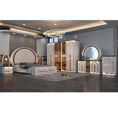 Chambre a Coucher Complet Turkish Bedroom Sets Furniture king Size Bed Royal Wooden Frame Modern Luxury Bedroom Furniture Set