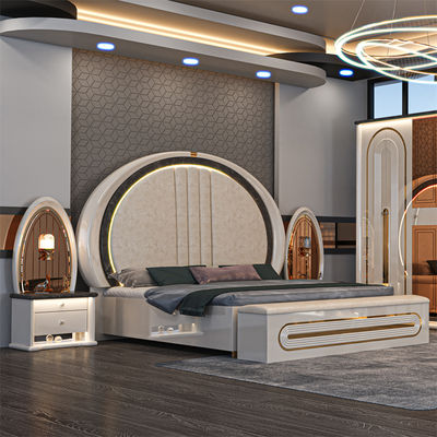 Chambre a Coucher Complet Turkish Bedroom Sets Furniture king Size Bed Royal Wooden Frame Modern Luxury Bedroom Furniture Set