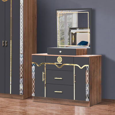 ประเทศจีน ขายปลีก ราคาถูก MDF ไม้ ขนาดพระ เตียง 5 ชิ้น ห้องนอนคู่ โมเดิร์นหรูหรา โครงสร้างไม้ เตียงนอน เฟอร์นิเจอร์