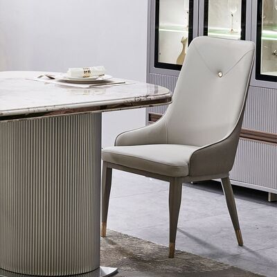 เซตห้องอาหารไม้หรูครบครัน 6 ที่นั่ง เฟอร์นิเจอร์บ้าน หรูหรา ไม้ใหญ่ โต๊ะอาหารมาร์บอร์มโมเดิร์น 4 เก้าอี้