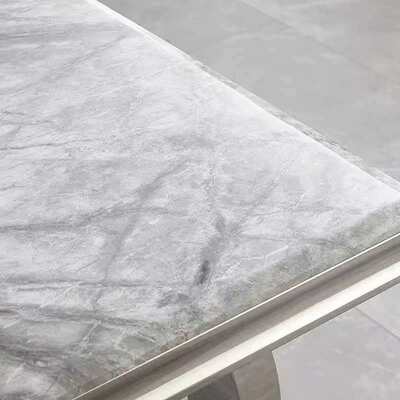 โต๊ะอาหารไม้หรูหราสไตล์ยุโรป โต๊ะอาหารโลหะหรูหราสไตล์ตุรกีพร้อมเก้าอี้ชุด 6 ที่นั่ง Furniet ชุดเก้าอี้ 8 ที่นั่ง เฟอร์นิเจอร์บ้าน ห้องอาหาร โต๊ะอาหารไม้คลาสสิกขนาดใหญ่