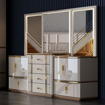 ขายปลีก ตุรกี ครบถ้วน เซตห้องนอนหรู ห้องเก็บของ ห้องนอนคู่