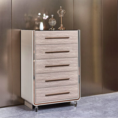 ขนาดพระ LED Headboard ห้องนอนหนังหรู กลมไม้ โมเดิร์น ห้องพักห้องนอนคู่ ครบชุดเฟอร์นิเจอร์