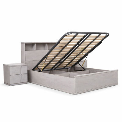 เซตห้องนอนครบวงจรที่ทันสมัย เซตห้องพักใหญ่ ขนาด king size เตียงเตียงคู่ โรงแรมบ้าน เก็บของ รางไม้แข็ง เฟอร์มิเนอร์ห้องนอนหรู