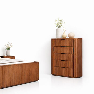 โมเดิร์น โมซิลด์ วู้ด คิงไซส์ เซตห้องนอน เตียงคู่ ห้องพักหลัก ห้องเก็บของ