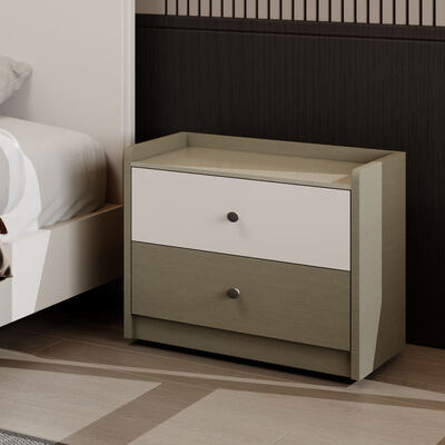 ห้องนอนครบถ้วนขนาดกษัตริย์ สร้างจากไม้คลาสสิค พร้อมห้องเก็บของ