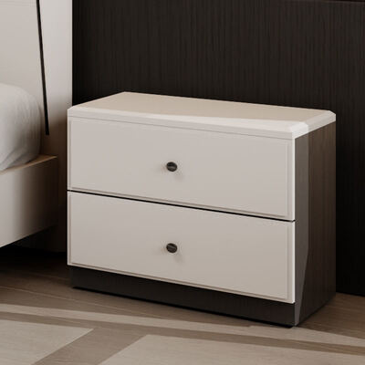 เซตห้องนอนแบบมินิมอลิสต์โมเดิร์น ขนาดครบครันในไม้คลาสสิค พร้อมห้องเก็บของ