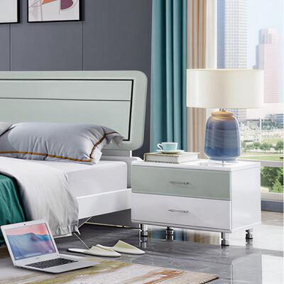 Master Suite ห้องนอน เฟอร์นิเจอร์ชุด โครงสร้างไม้ ที่พักผ่อน สะดวกสบาย ที่เก็บของ ขั้นต่ํา คุณภาพสูง ห้องนอนโมเดิร์นหรูหรา