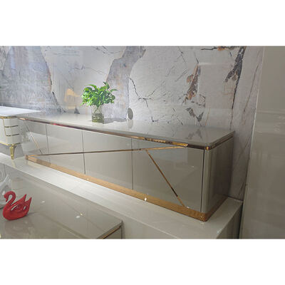 ดีไซน์โมเดิร์น ห้องนั่งเล่นไม้ ตู้โทรทัศน์ รองจองบ้าน เฟอร์นิเจอร์หรูหรา สไตล์ไม้ MDF