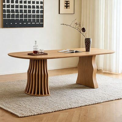 Wholesale Modern Wooden Extendable Dining Table Folding Dining Room Furniture Simple Round Adjustable Expandable Dining Table