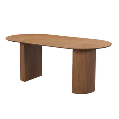 Wholesale Modern Wooden Extendable Dining Table Folding Dining Room Furniture Simple Round Adjustable Expandable Dining Table