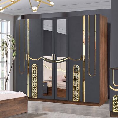2026 สไตล์ตุรกี ห้องนอนหรูหรา เซ็ต king Size Bed Suite ห้องพักหลัก กรอบไม้ ราคาถูก ขายปลีก เซ็ตเฟอร์นิเจอร์ห้องนอนที่ทันสมัย