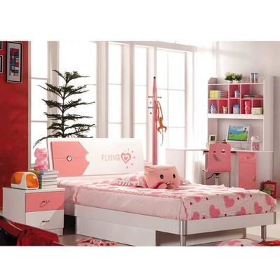 Cabrini ชุดห้องนอนเด็ก Pink Kids Bedroom Furniture 836