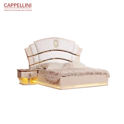 Modern King Bedroom ชุดเฟอร์นิเจอร์ 6pcs Italian Design