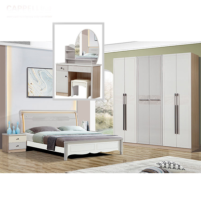 Cabrini King Size เฟอร์นิเจอร์ห้องนอนมินิมอลชุด Hotel Home