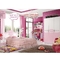 ชุดห้องนอนเด็กลายมิกกี้เมาส์สีชมพูลายไม้สีชมพู