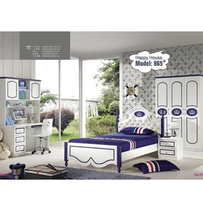 Cappellini Scratch Proof ชุดห้องนอนเด็กเป็นมิตรกับสิ่งแวดล้อม White